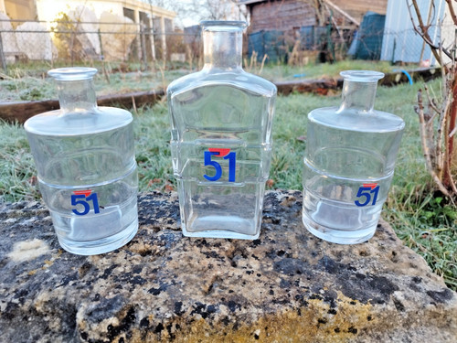 Lot carafes bouteilles - de, 3