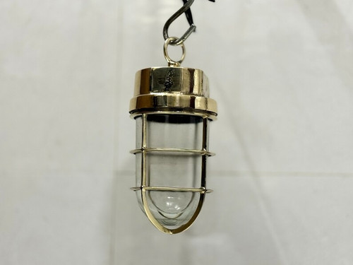 Lampe cargo marine laiton - lampe,