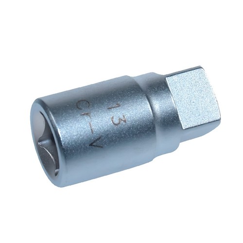 Embout vidange chrome - embout,
