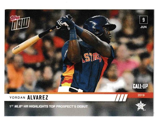2019 topps now 351 yordan - topps,