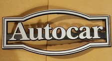 Autocar Vintage Chrome Emblem