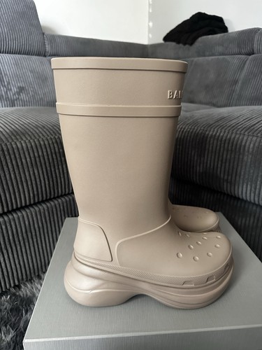 Balenciaga crocs boots - crocs,