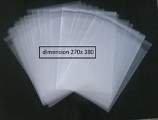 50 POCHETTES PLASTIQUE