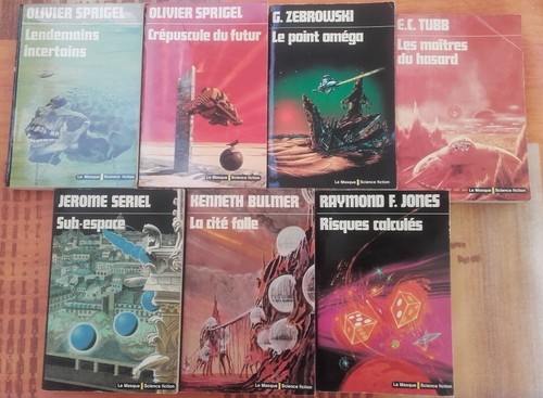 Lot livres masque sf - 7,