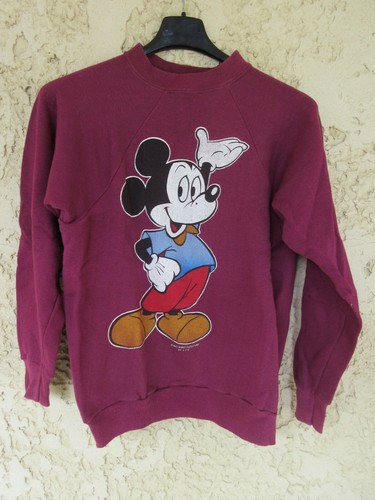 Sweat mickey vintage années - sweat,