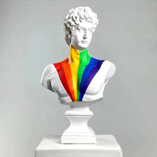 Sculpture David faite à la