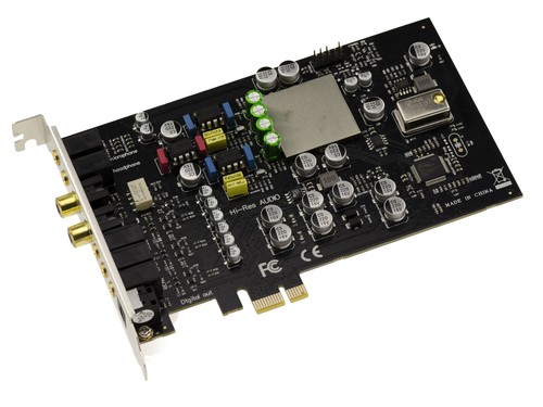 Carte pcie amplificateur son - pcie,