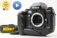 [ Exc+5 ] Nikon F4S MB-21 35mm SLR film Camera Black Works Fine From Japan
