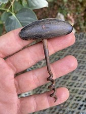 Ancien Tire Bouchon & Vers 1900 & œnologie & Bouteille & Corne De Vache