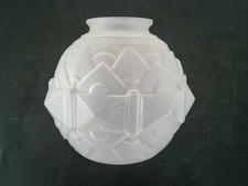 BOULE DE LUSTRE LAMPE ART DECO