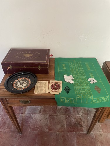 Jeu roulette ancien - de,