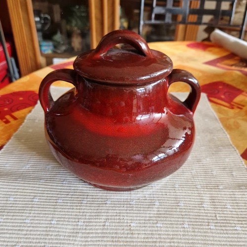 Pot avec couvercle céramique - pot,
