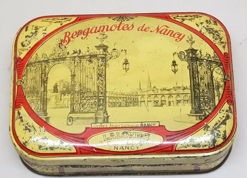 Antique empty metal box