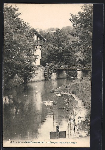 Cpa cambo les bains - cpa, cambo-les-bains,