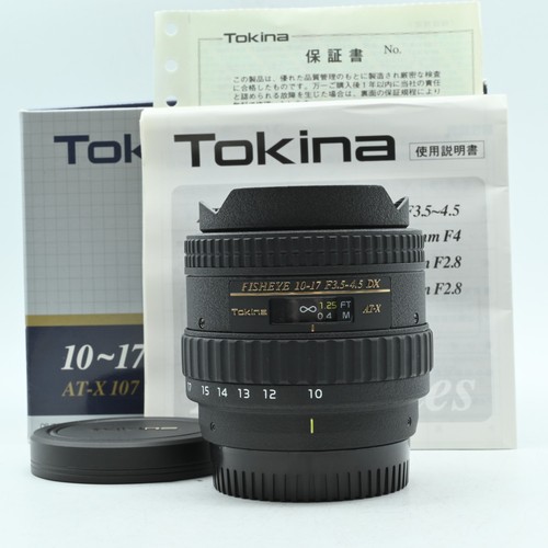 Objectif tokina fisheye - at-x,