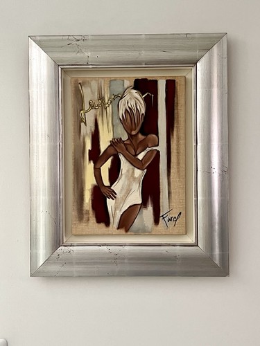 Huile sur toile originale - toile,