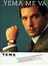 Advertising 068 1982 Yema Men's Watch