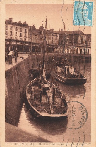 Dieppe bateaux peche - bateaux,