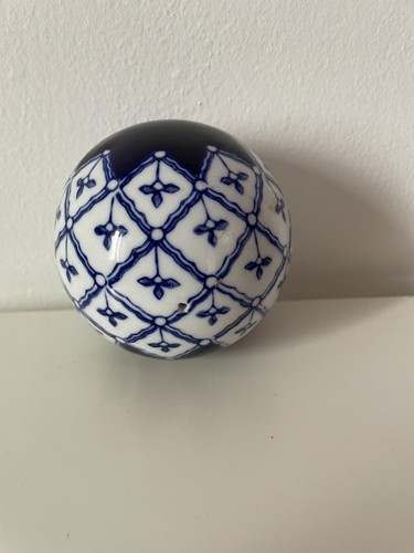 Boule porcelaine bleue et - en,