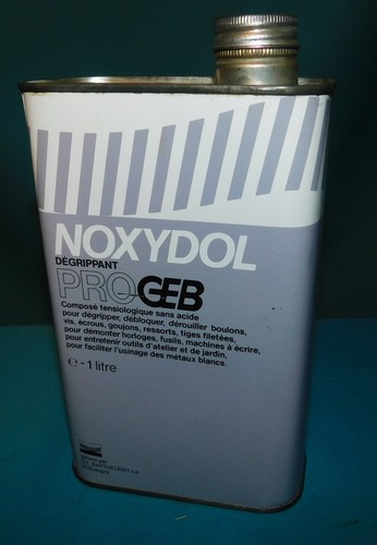 Ancien bidon huile vide - huile, 1l
