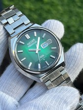 Rare Seiko 5ACTUS SS Vintage 6106-8690, Kanji Days Japan Made Men's Watch 1975