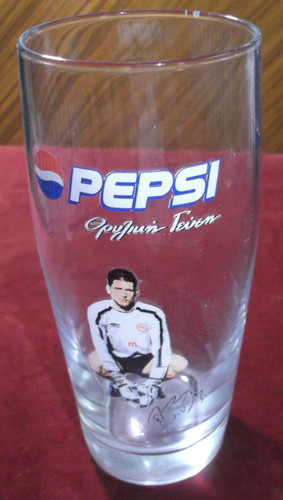 Pepsi verre avec - verre, dÉcoration