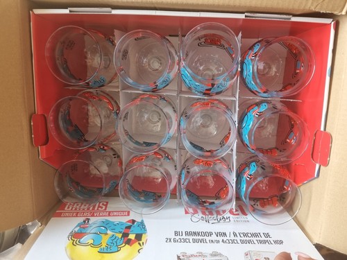 Lot verres duvel - 12,