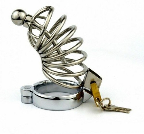 Cage chasteté métallique - cage, de