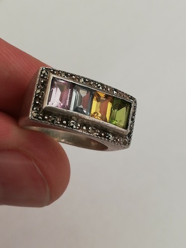 Bague art déco argent - art, en