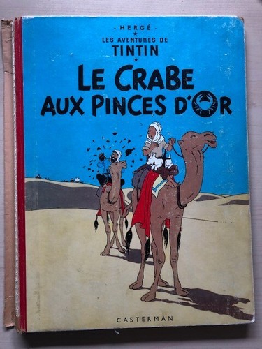 Tintin crabe aux - bd,