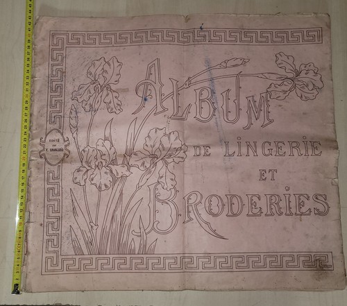 Album broderies anciennes - de,