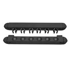 Porte queue billard portes queues mural 6 clips noir