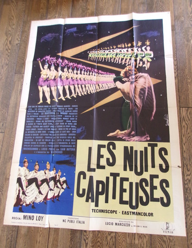 Affiche les nuits capiteuses - nuits,
