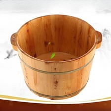 Baignoire de pieds en bois