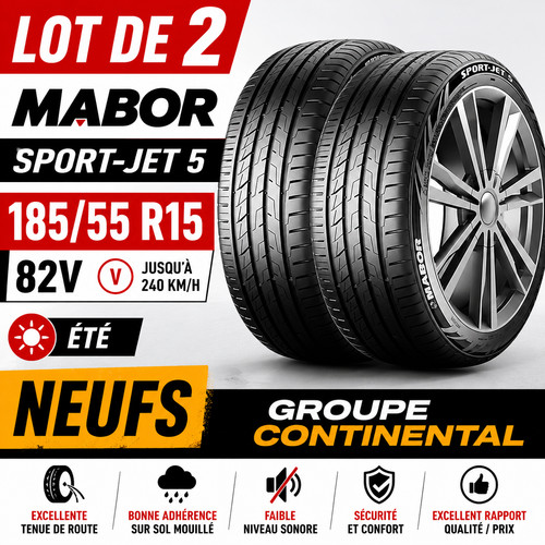Lot pneus mabor - de, sport-jet