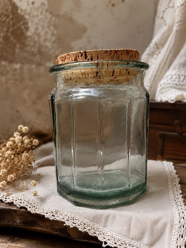 Ancien bocal verre - ancien,