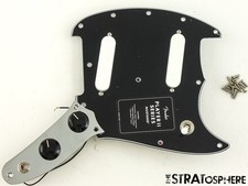 Fender Player II Mustang Series LOADED PICKGUARD Single Coil Pickups Black