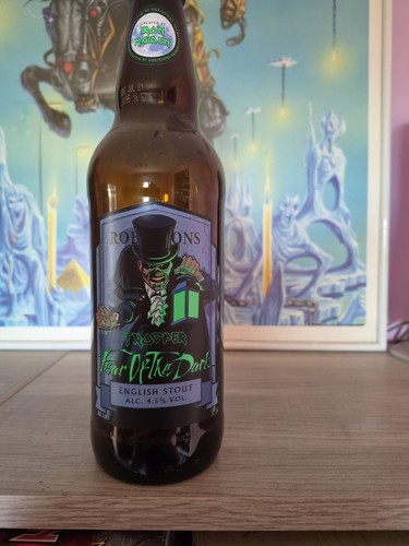 Bière vide iron - maiden, beer