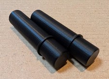 Opel Corsa C Astra H Parcel Shelf Hinge Pins Pair Replacement Support BLACK