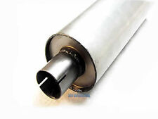 2"" Soft Steel Universal Exhaust Silencer 4"" D X 12"" x 51mm Clamp - on