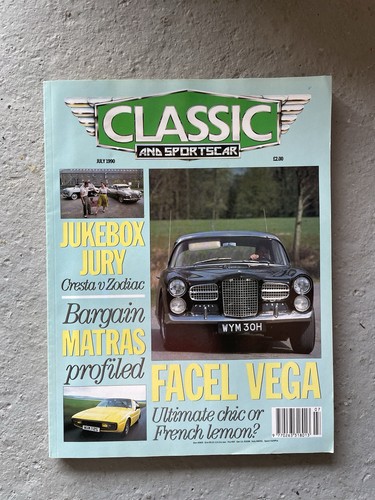 Magazine classic and sportscar - magazine,