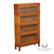 Antique Oak Four-Section