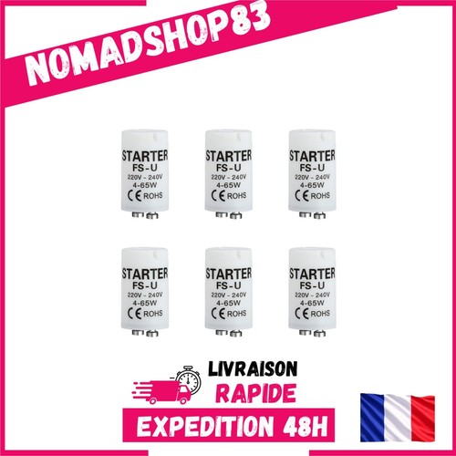 Starter tube fluorescent néon - tube,