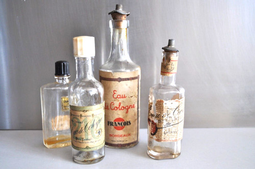 Lot anciens flacons de - lot, d'anciens