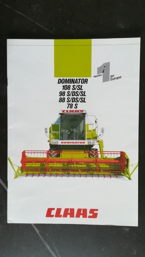 Prospectus moissonneuses claas - prospectus,