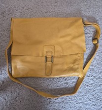Sac Cuir Jaune Italien Genuine