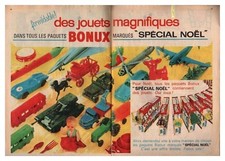 1962 DOCUMENT (ref Irf   51)  PUB CADEAUX LESSIVE BONUX   2pages