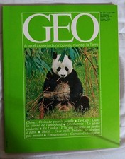 MAGAZINE Géo Revue N°30 Août 1981