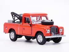 LAND ROVER SERIE III 109 pick up dépanneuse rouge 1/43 DEFENDER