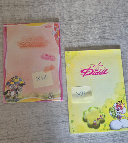Lot diddl feuilles papier - feuilles,